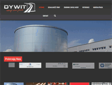 Tablet Screenshot of dywit.com.pl